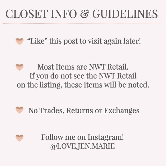 ✨💖$5 CLOSET SALE + BIG MARKDOWNS✨💖 - Picture 2 of 9